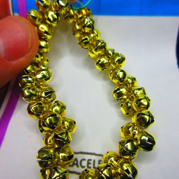 Christmas Bells 7" Stretchy Bracelet - Picture 3 of 3